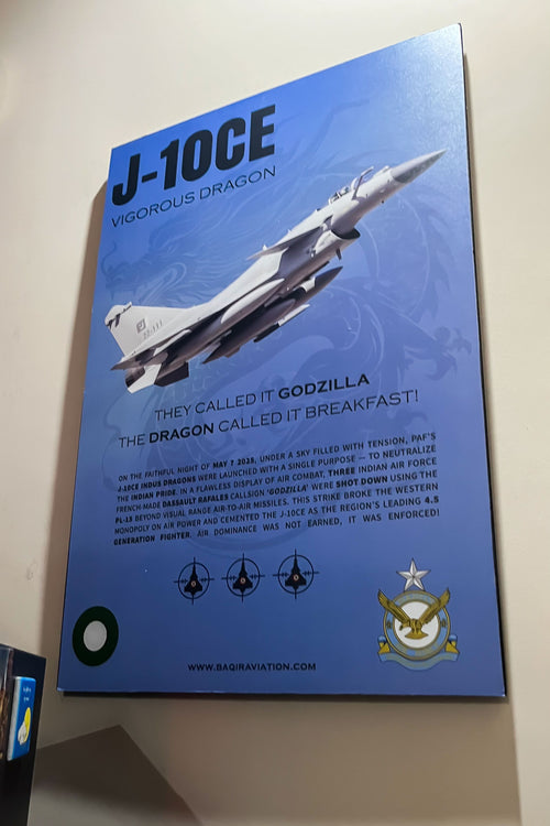 PAF J-10C Vigorous Dragon - Premium Aviation Wall Art