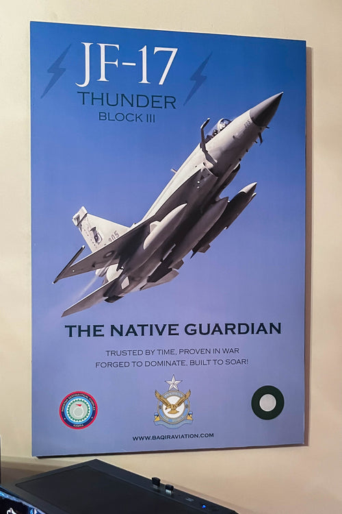 JF-17 Thunder Block III - Premium Aviation Wall Art