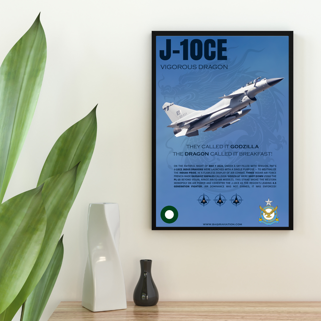 PAF J-10C Vigorous Dragon - Premium Aviation Wall Art