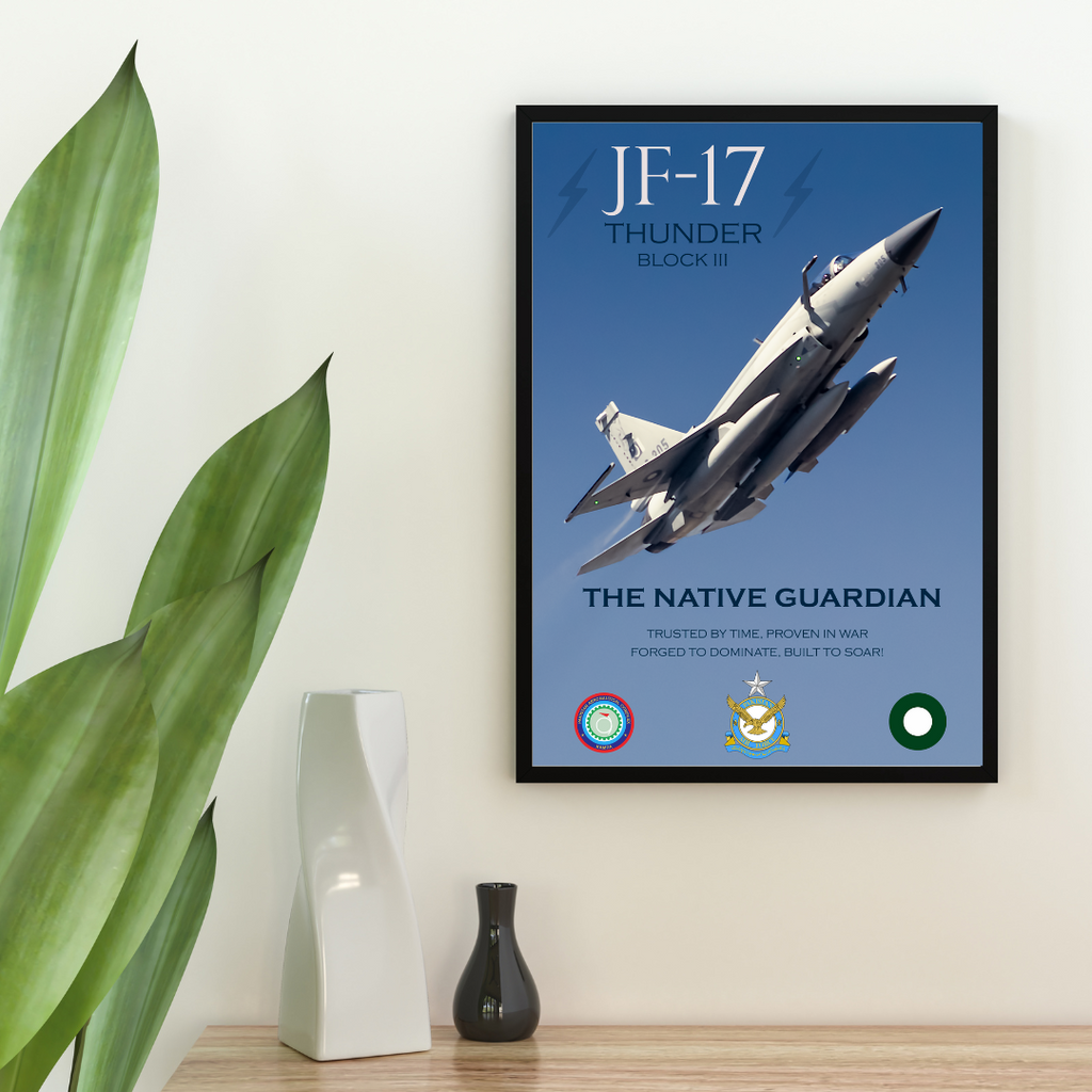 JF-17 Thunder Block III - Premium Aviation Wall Art